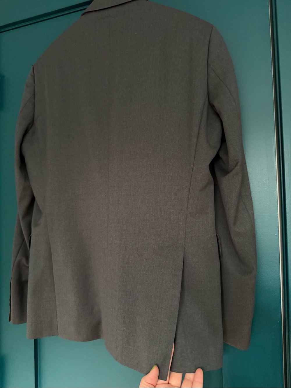 BOSS ONE Men's Charcoal Gray SUIT - Picture 6 of 12